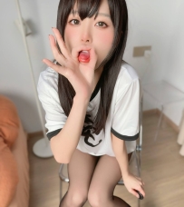 黑丝居家